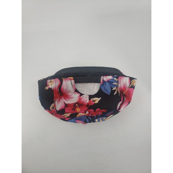 San Sun Vintage Sun Land Beef Co Hawaiian Print Snapback Hat Braided Cord NOS - Picture 9 of 14